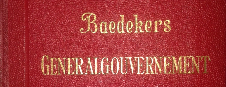 Cover Baedekers Generalgouvernement, beschnitten