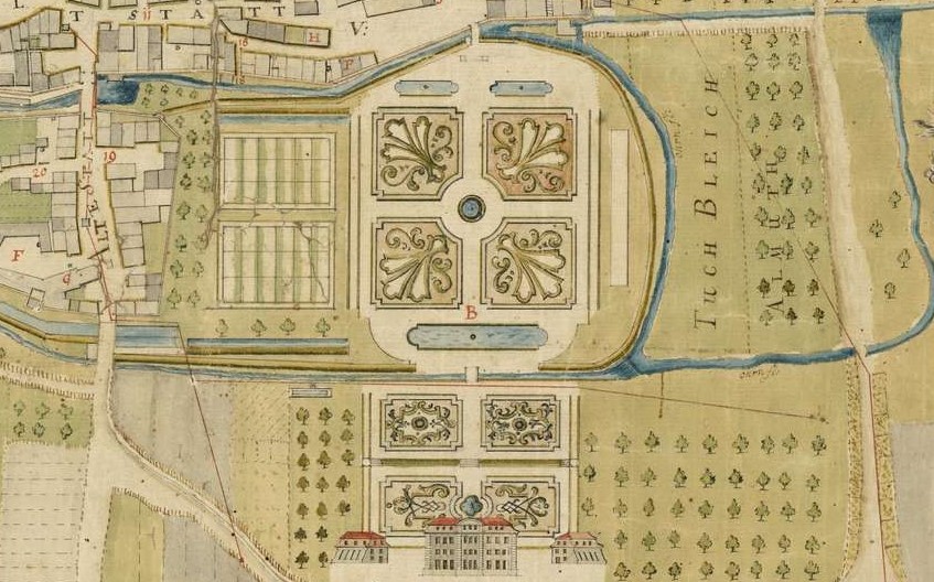 Öhringer Hofgarten (Quelle: HZAN GA 100 Nr. 1159)