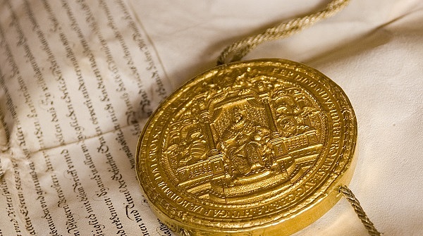 Goldbulle Fürstenerhebung 1623